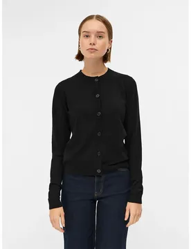 Object Cardigan Thess Black M Femme