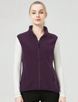 Pieza Chaleco ligero para mujer para deportes al aire libre con diseño de cremallera oculta en la cintura, ajuste ceñido, forro polar, invierno y ot - Shein - FashionsVida