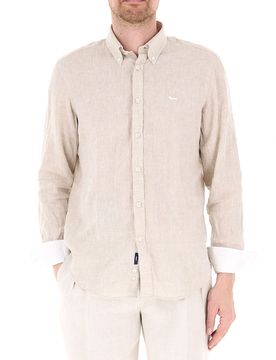 Camicia in lino BEIGE M