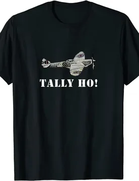 Spitfire Fighter Aircraft British Legend Retro Plane T-Shirt Short Casual 100% Cotton Shirts - Aliexpress - FashionsVida