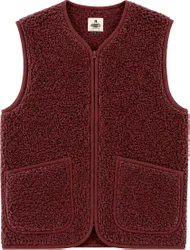 Veste sans manches en laine - Vest Pepitko Cherry Liqueur en Laine - Taille M - Bordeaux