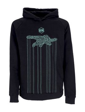 Felpa Leggera Cappuccio Uomo Control Hoodie Black