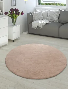 Hochflor-Teppich RABBIT 780 Beige Rund - Paco Home - FashionsVida