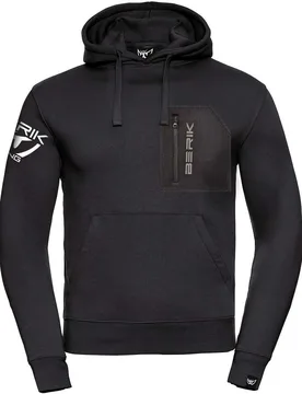 Felpa 2.0 Con Cappuccio Black Neo 1 Nero taglia 2XL - Berik - FashionsVida