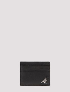 Prada Mini Leather Card Holder