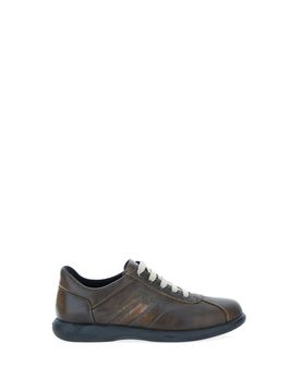 FRAU Sneakers in pelle MARRONE 42