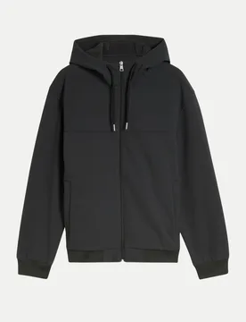 Softshelljacke mit Kapuze Schwarz L - Tom Tailor Denim - FashionsVida