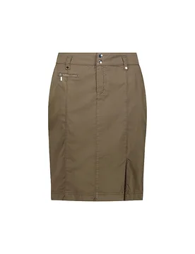 Monari Minigonna oliva 40 - monari - FashionsVida