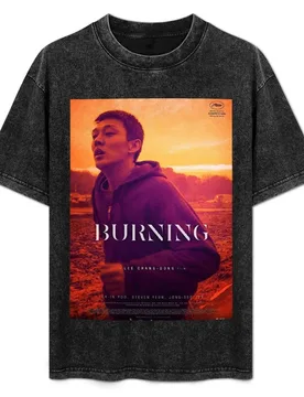 Burning T-Shirt Classic Graphic Short Sleeve Top - Aliexpress - FashionsVida