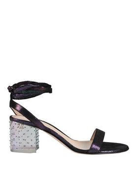 Sandalias Mujer Morado oscuro 36 Mujer