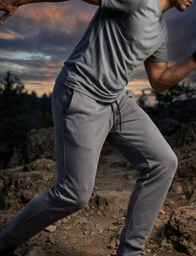 T-shirt regular fit SNSY PERFORMANCE - grigio chiaro