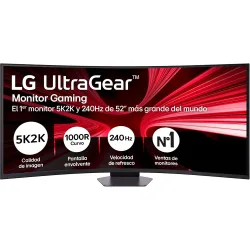 Monitor PC Gaming curvo 131cm (51,6") UltraGear 52G930B-B, 240Hz, 5K2K