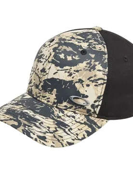 Apparel Cappellino Con Visiera Tinfoil Ii Tiger Camo Green S-M - Oakley - FashionsVida