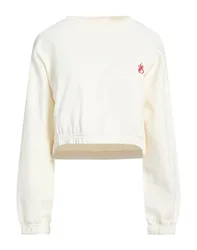 Sweatshirt Damen Elfenbein XS Damen