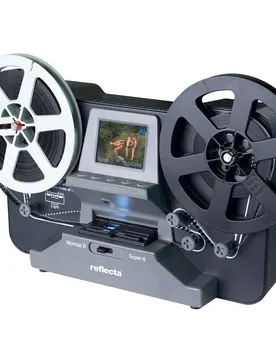 Scanner De Diapositives Film Super 8 Normal 8 Black One Size unisex