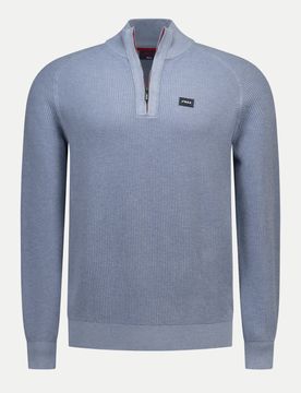 Baumwoll-Troyer Blau L