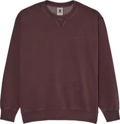 Sweat à col rond - Lowcase Pigment Crew Java en Coton - Taille L - Marron