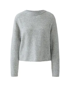 Ouí Pullover gris 42 - Oui - FashionsVida