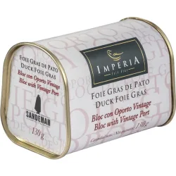 Foie Gras de Pato con Oporto 'Vau Vintage de Sandeman' en bloc