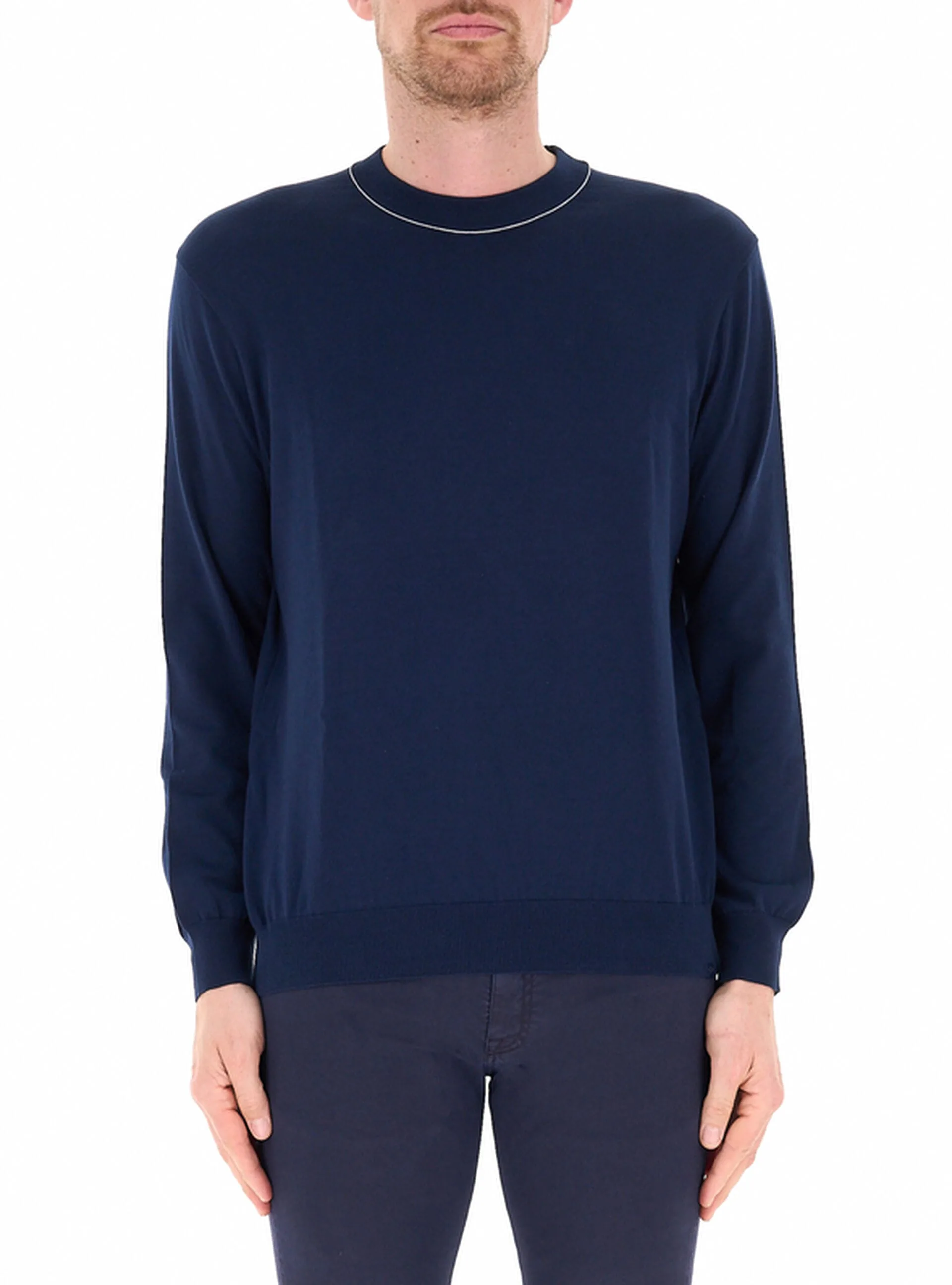 Maglia girocollo BLU NAVY 3XL - Paul & Shark - FashionsVida