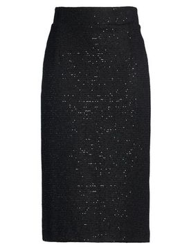 Falda midi Mujer Negro 40 Mujer