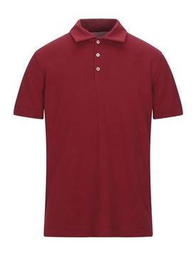 Poloshirt Herren Ziegelrot M Herren