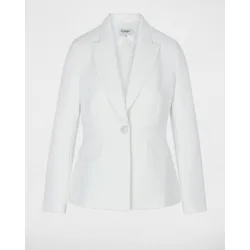 Blazer de mujer entallada de encaje