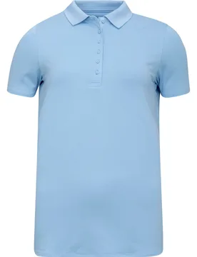 Polo Team Cloudspun, kurzarm, hellblau l - Puma - FashionsVida