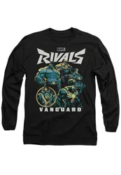 Rivals Vanguard Trend Long Sleeve T-Shirt, Black - Black - Size: XL