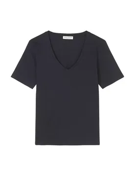 T-SHIRT, SHORT SLEEVE, V-NECK feale