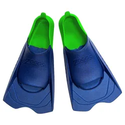 Short Blade Eco Swimming Fins Blue / Green UK 6-7 unisex