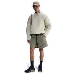 Tech Men Shorts - Green - Size L - Poly Woven - Green - Size: Large