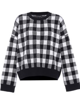 FENIA Jersey negro / blanco