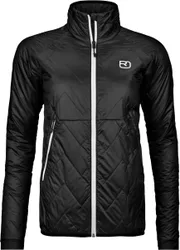 Skitourenjacke Swisswool Piz Vial Jacket W Black Raven für Damen aus Wolle Größe S schwarz