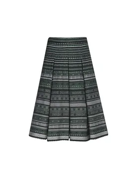 Trachtenrock RUTH grün 34 damen - Wenger - FashionsVida