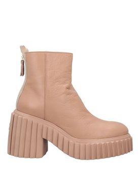 Botines de caña alta Mujer Arena 41 Mujer