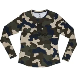 CAMO BLAZE LONGSLEEVE Damen Oliv S