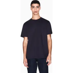 Camiseta de hombre manga corta en algodón mercerizado
