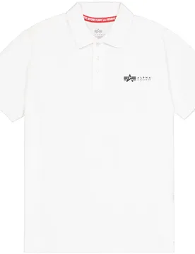 Industries Polo à Manches Courtes Basic Sl White L