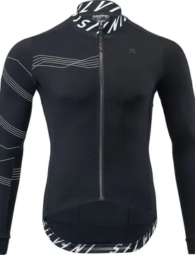 Maglia A Maniche Lunghe Varano Black / White