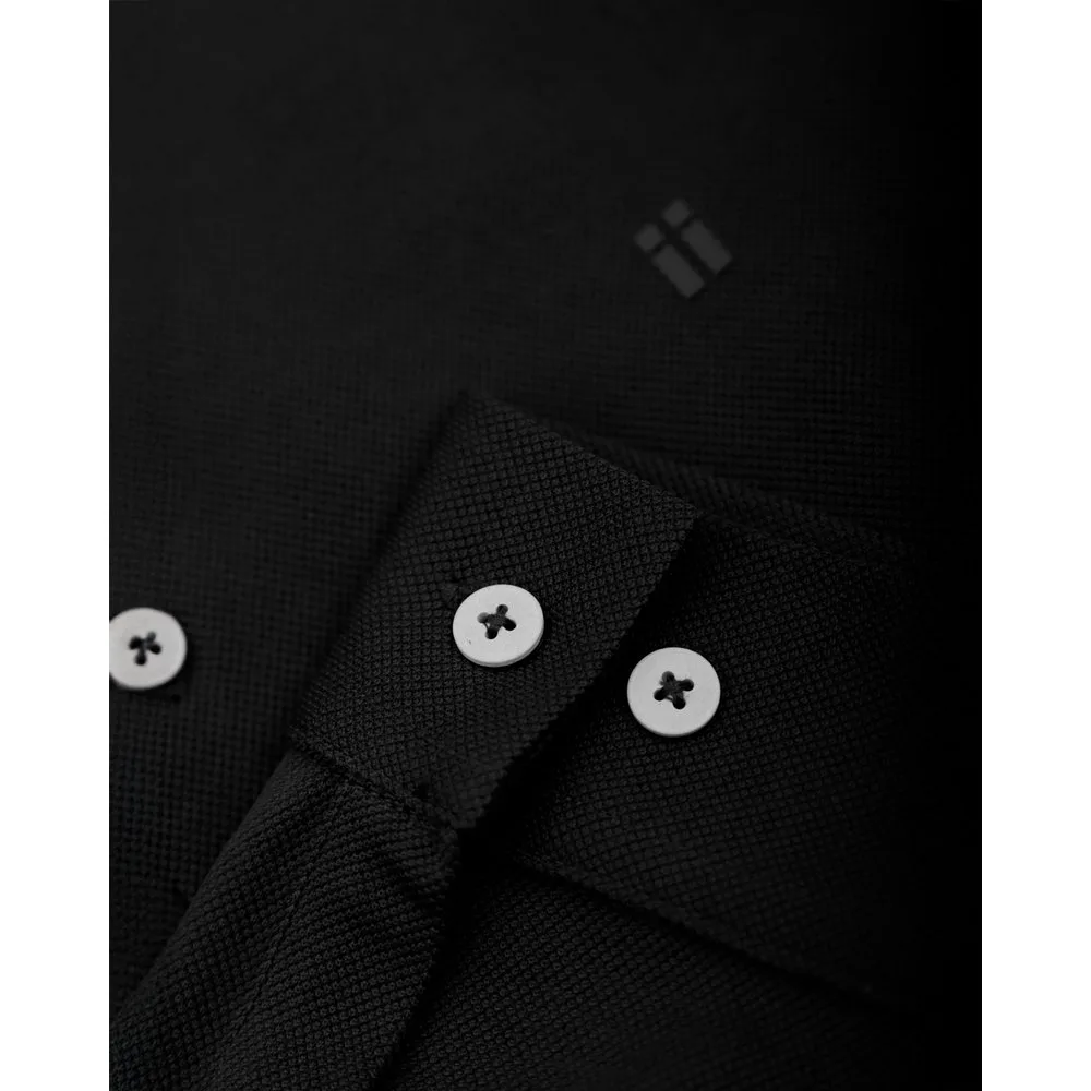 Camisa non iron de hombre corte regular cuello mao - Sepiia - FashionsVida