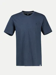 Lerros Basic T-shirt Blau XL