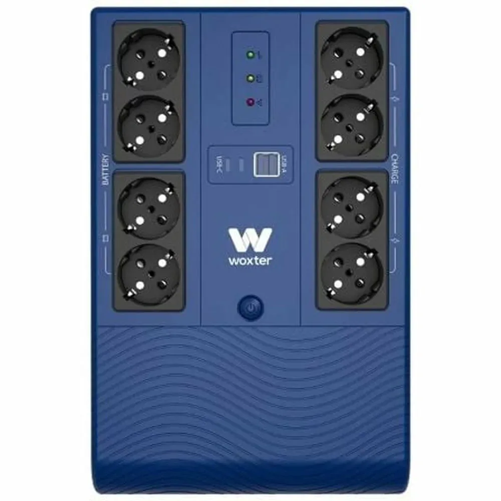 Ups Multibase 1200va 720w Black One Size unisex - Woxter - FashionsVida