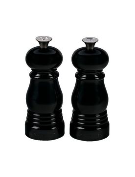 Mini Salz- & Pfeffermühlen Set 12,5cm Schwarz schwarz baby