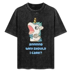 Annnnd why should I care T-Shirt Basic Solid Tee for Daily Use