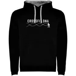 Sweat à Capuche Crossfit Dna Two-colour Black / Grey M