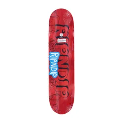 Skateboard Tavola Uomo Gluten Free Board Black/red