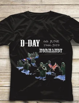 Normandy D Day Landings Operation Men T-Shirt Short Sleeve Casual Cotton O-Neck Summer T Shirts - Aliexpress - FashionsVida