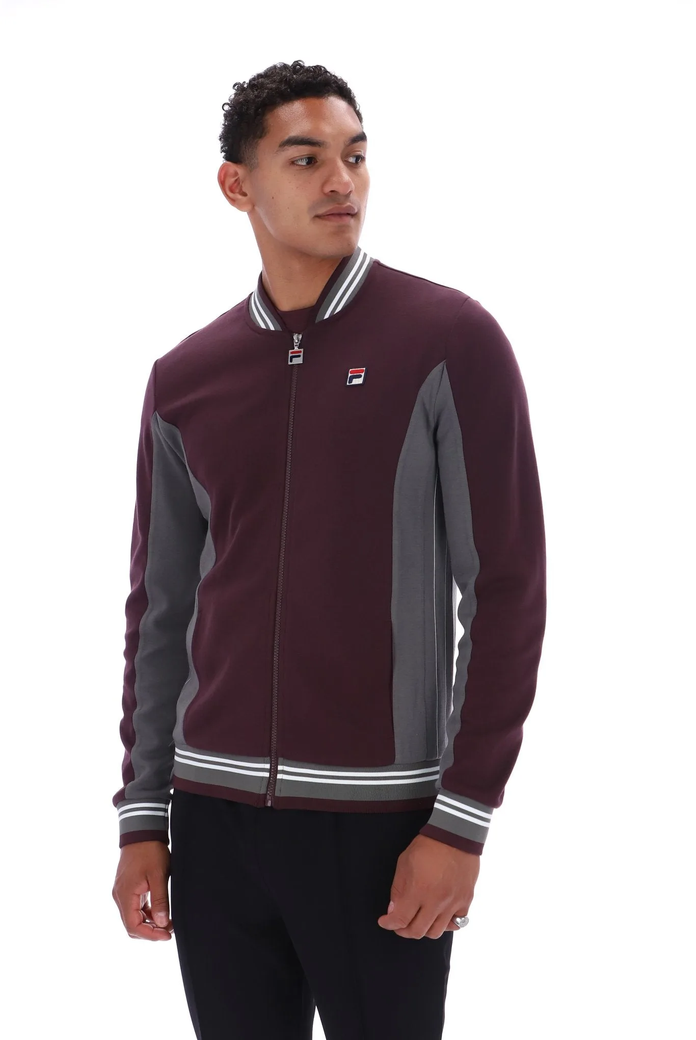 Fudge Settanta Baseball Track Top - XS - FILA - FashionsVida