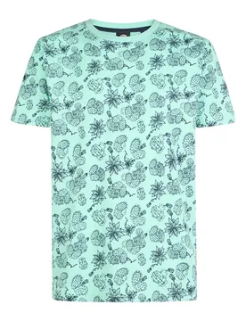 T-shirt à Manches Courtes M-1060-tsr264 Green Aqua 2XL